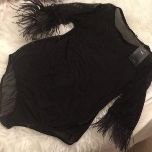 Zara see-through body suit